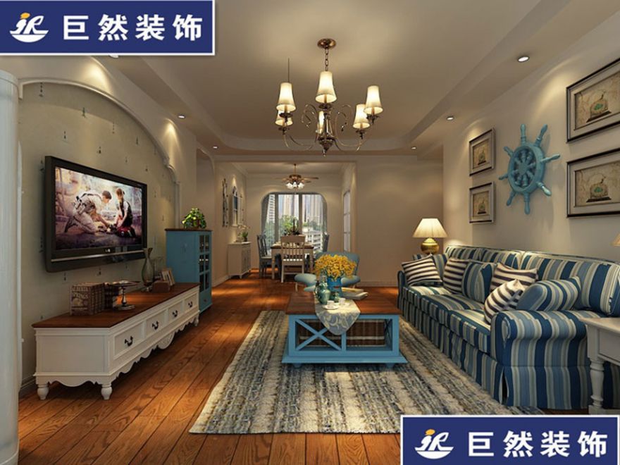 淮南裝修案例金地滟瀾山